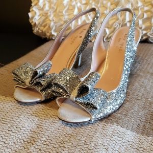 KATE SPADE NEW YORK Glitter heels